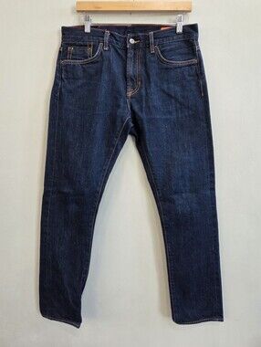 Jean Shop Blue Selvedge Denim Skinny Jean Size 32 Medium 29"